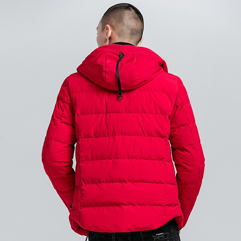Heren winterjassen en -mantels casual heren parka's katoenen gewatteerde buitenjas nxp 24