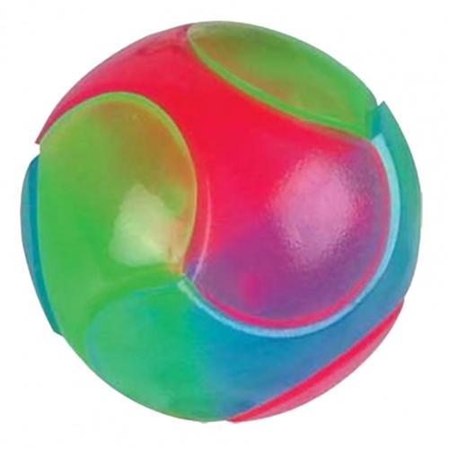 Glowing Ball Elastic Happy Exercise Rubber Flashing Elastic Ball Pet Supply for Home: 1