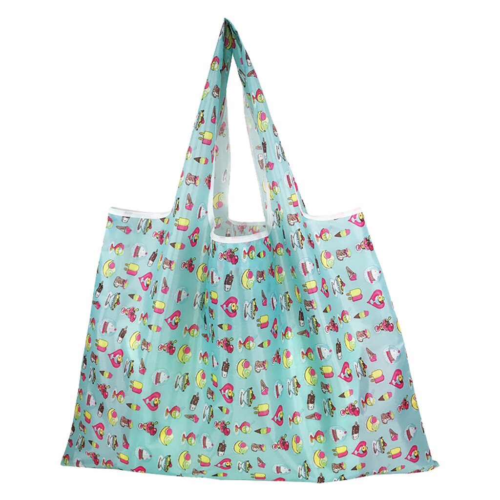 Eco Shopping Reizen Schoudertas Tote Handtas Folding Herbruikbare Handtas Tote Bag Vrouwen Grote Schoudertassen #6.29: K