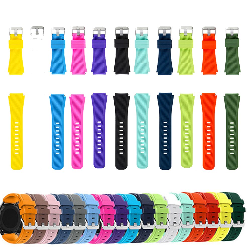 Neue Austauschbare uhr strap für Samsung Galaxy Uhr 3 45mm Sport Silikon band für Galaxy uhr 3 Armband armband