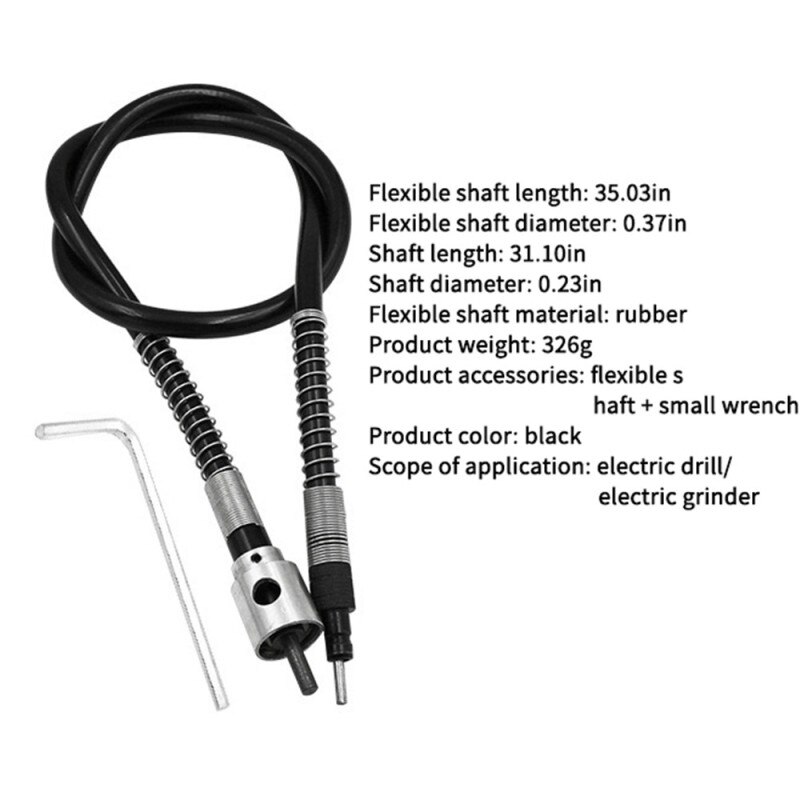 7 Pcs/8 Pcs or Flexible Shaft Alloy Electric Chisel Wood Carving Machine Woodworking Small Spanner with Tips Carpenter Tools