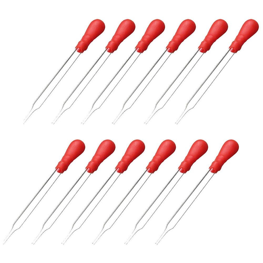5Pcs 10ml Glass Pipette Pipet Dropper With Red Rubber Cap For Dispensing Liquids Medicine Dropper School Lab Supplies
