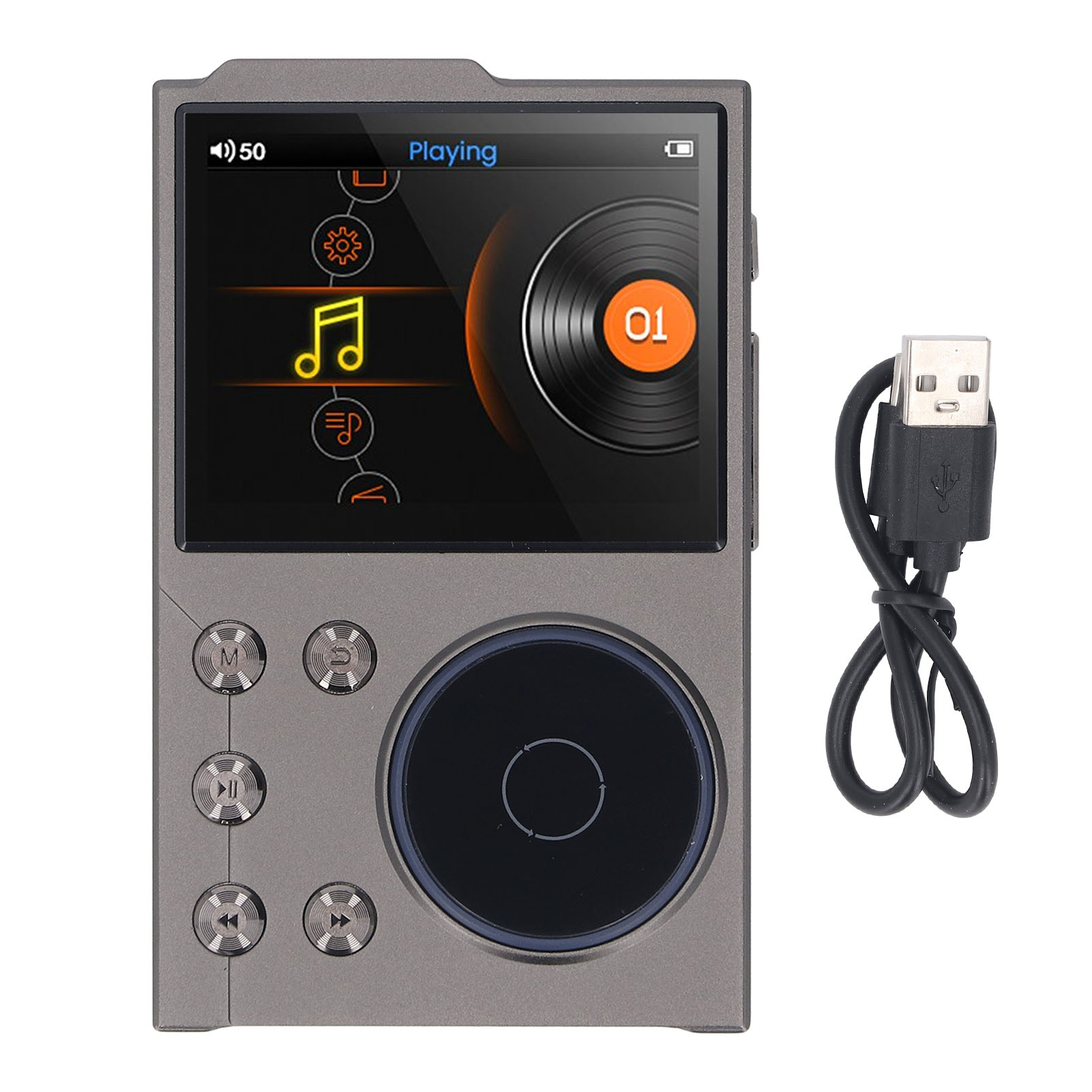 Digital Music Player Bluetooth 5.3 Lossless DSD FLAC HD HiFi Portable MP3 Player HiFi Sound Player Sound Music Player MP3 Player