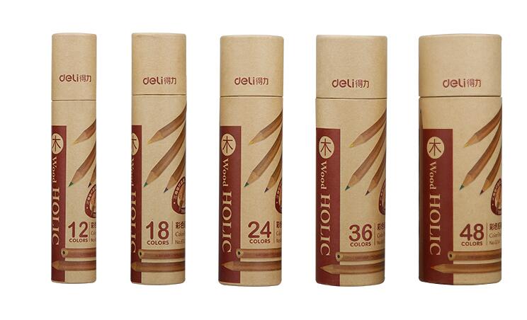 Stationery Art Supplies Nature Wood Colored Pencils Drawing Sketch Pencils Office School Supplies(12/18/24/36/48 Colors)