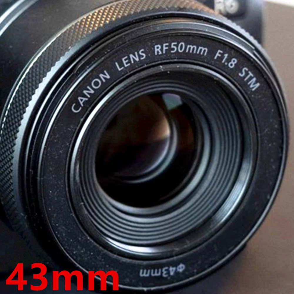Lens Cap Cover for Yongnuo Canon Nikon Sony 50 mm Fixed Focal Length 50mm Lenses: Ivory