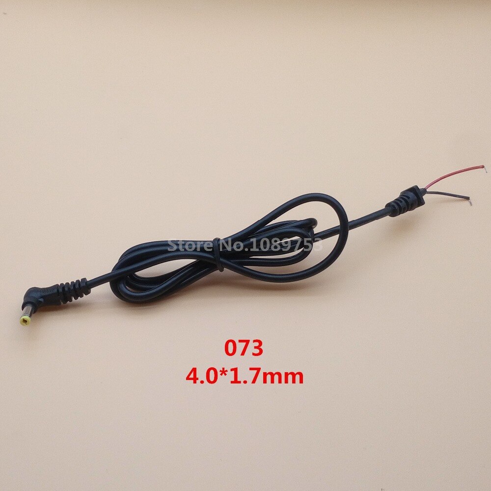 1Pcs Adapter Output Power Cord DC Male Plug with 100cm Cable 5.5*2.5/2.1 4.0*1.7 3.5*1.35 2.5*0.7mm