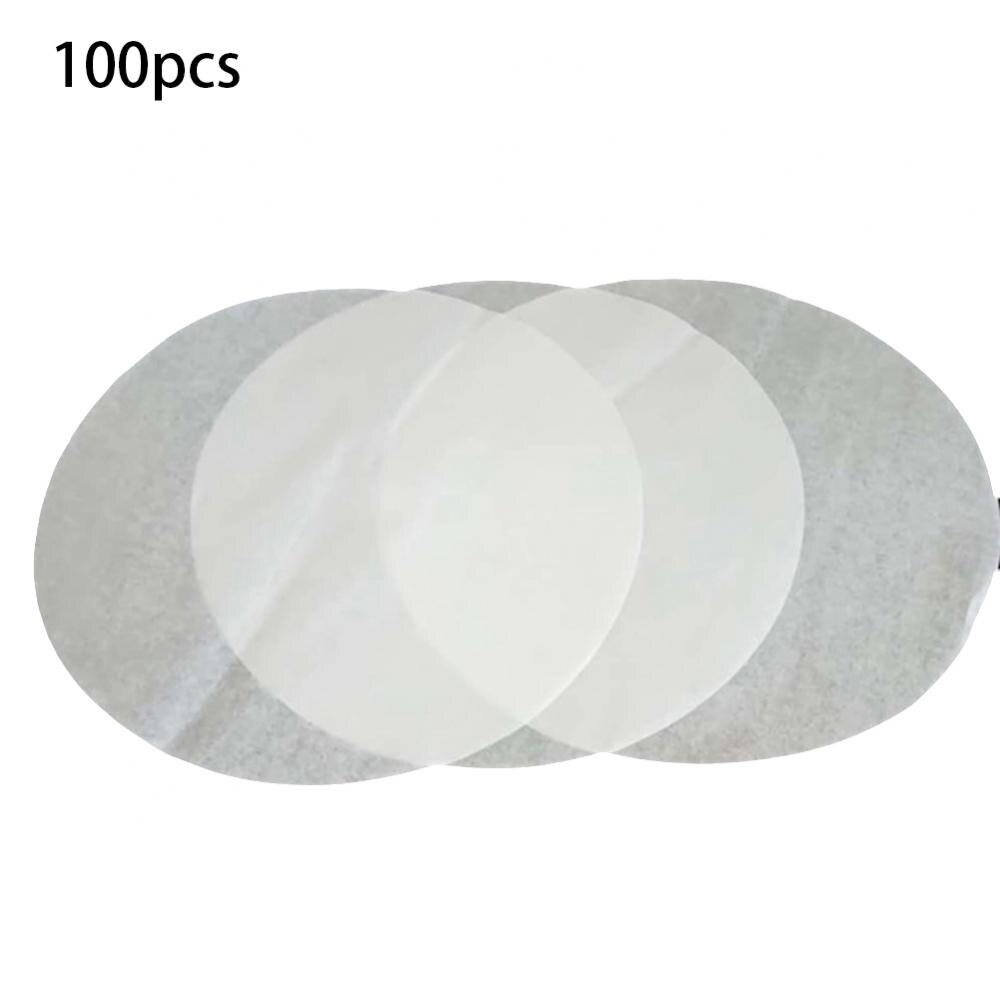 15cm-32cm 100 stücke Runde Backen Papier Kreis Pergament Papier Liner BBQ Ofen Patty Hamburger Papier Kuchen nicht-Stock Backen BBQ Werkzeug