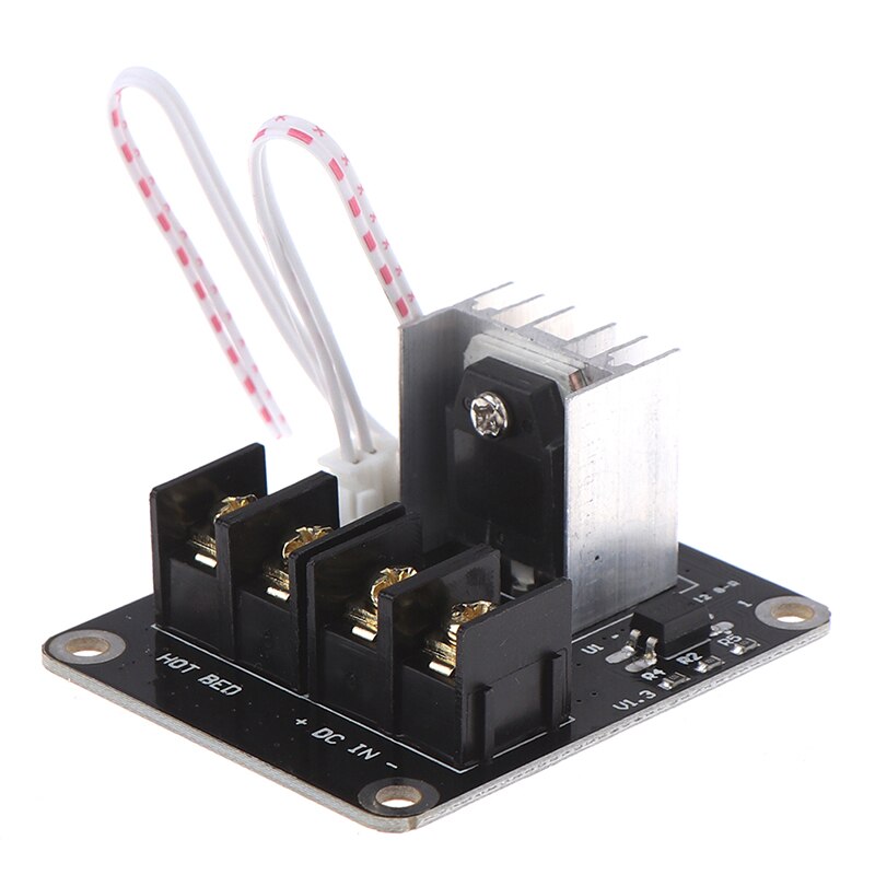3D Printer Hotbed MOSFET Expansion Module Inc 2pin Lead Anet A8 A6 A2 Compatible 3D Printer Parts Black