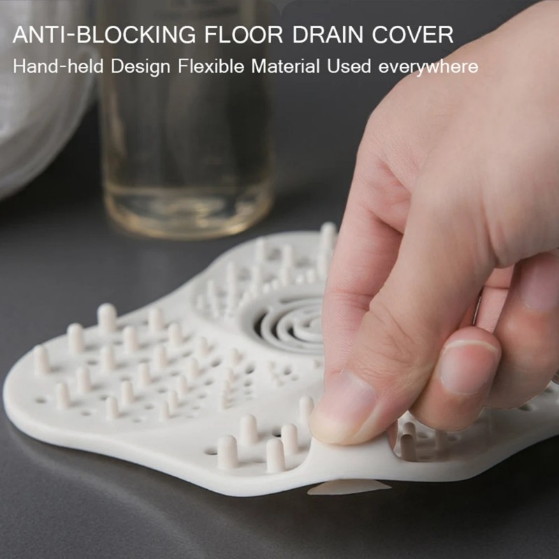 Anti-blokkeer haarvanger Haarstopper Plug Val Douche Afvoerputje Covers Gootsteenzeefje Filter Badkamer Keukenaccessoires