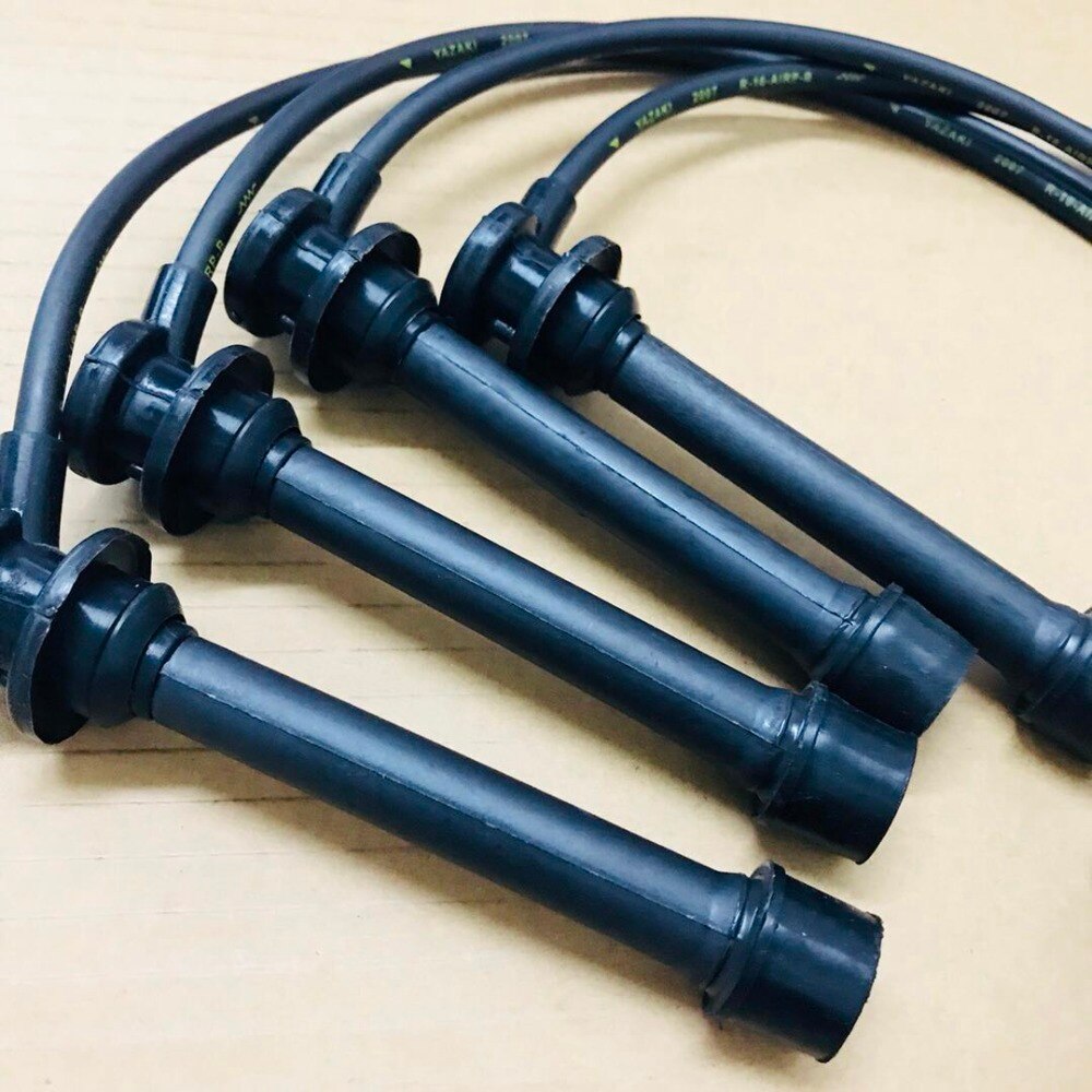 KIMISS Hete bougiekabel, 8 mm bougiekabel, 1 m lang, stabiele zeer
