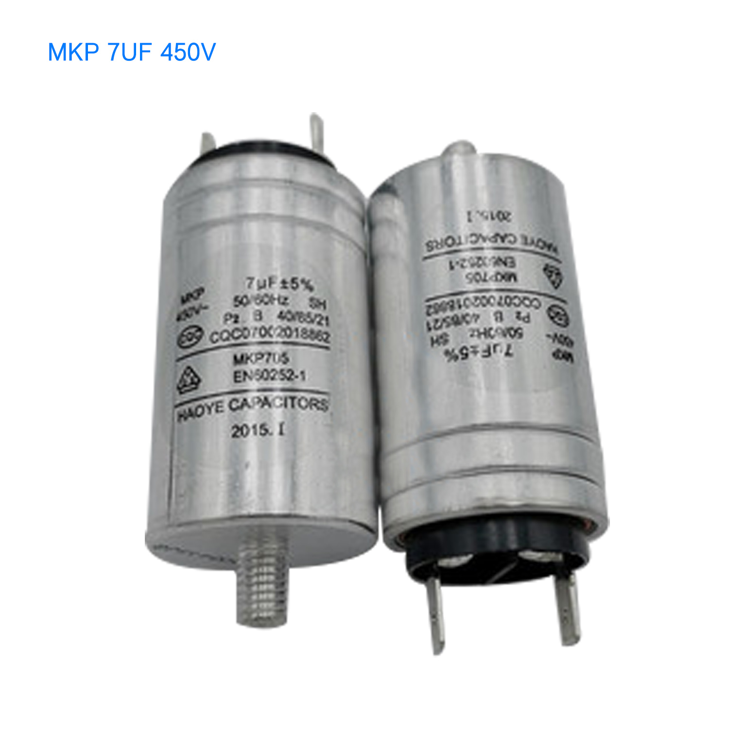 Capacitor Accessories CBB65 MKP3/4/5/6/7UF 450V Capacitor For Washer Dish Washer Capacitor Motor: 7UF 450V