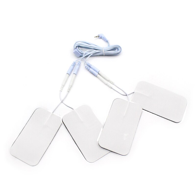 3.5Mm 4 /2 Pins Elektrode Kabel Elektrotherapie Elektrodestroomdraden Voor Acupunctuur Spierstimulator Therapie Massager