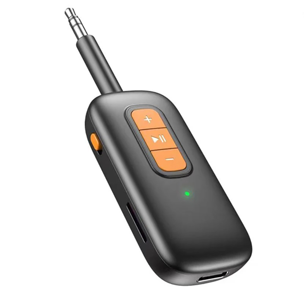 Bluetooth 5.4 Audio Transmitter and Receiver 2 In 1 Wireless 3.5mm Aux Audio Adapter Bluetooth Transmitter for TV Car Headphones: Default Title