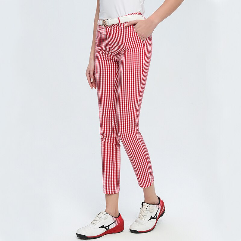 Oclunlc Neue Golf Hosen damen Frühling Sommer Dünne Golf Hosen draussen Sport Gitter Lange Hosen Damen Gerade Gamaschen