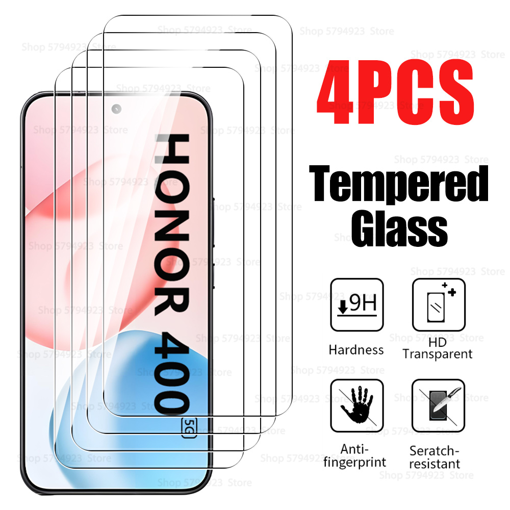 4 st skärmskydd för honor 400 honor 400 lite 5g härdat glas skyddsfilm för honor 400 lite honor 400 lite dny -nx9 6.5 "