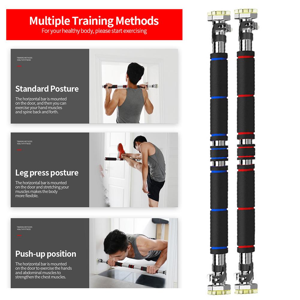Multi-function Door Bar Doorway Pull Up And Chin Up Bar Upper Body Workout Bar For Home Gym Exercise Fitness