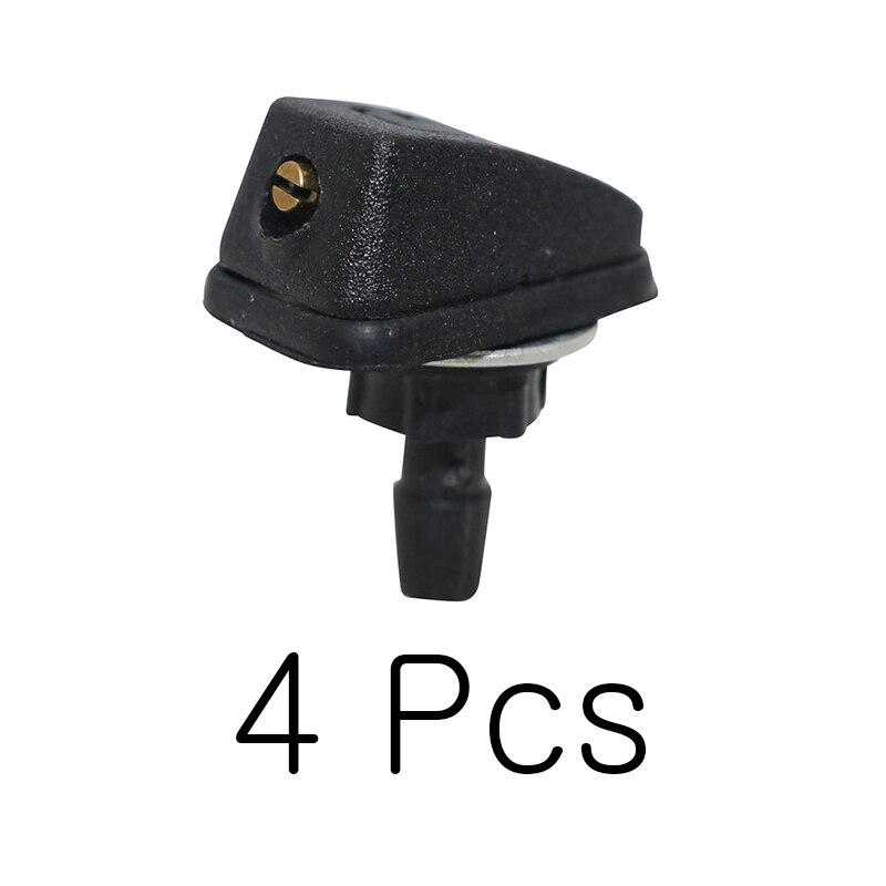 Voiture universel lave-glace gicleur tête d'essuie-glace ventilateur en forme de bec couvercle sortie d'eau buse réglage Auto accessoires: 4 Pcs