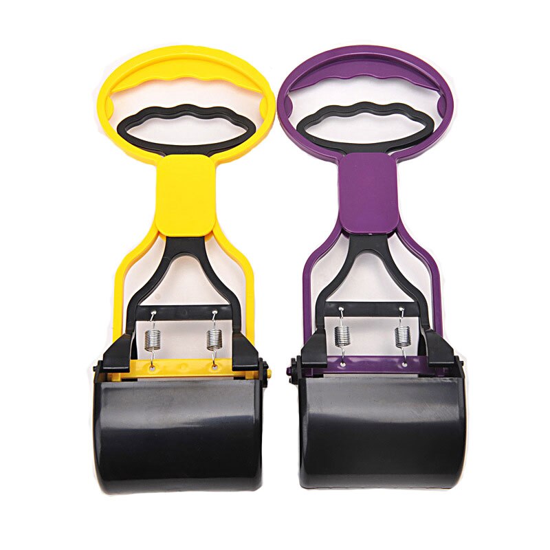 Long Handle Pet Dog Waste Pooper Scooper Poop Scoop Pick Up Grabber Remover Tools Cat Jaw Poop Scoop Clean Animal Waste
