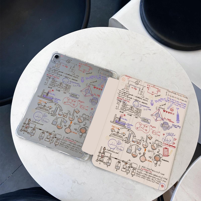 Chemistry Notes Tablet-Abdeckung für IPad 10.2 Hülle 7/8/9. Generation 10. Funda IPad Air 5 4 10.9 Hüllen Ipad Mini 6. Generation