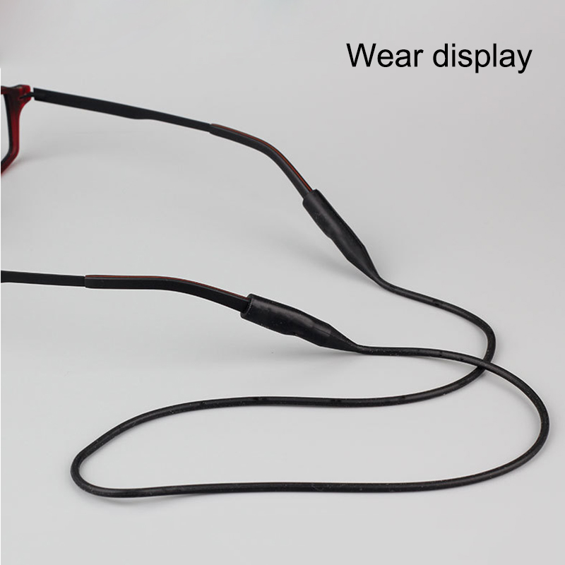 56cm Süssigkeit Farbe Elastische Silikon Brillen Riemen Sonnenbrille Kette Sport Anti-Unterhose Schnur Gläser Seile Band Kabel Halfter DOD