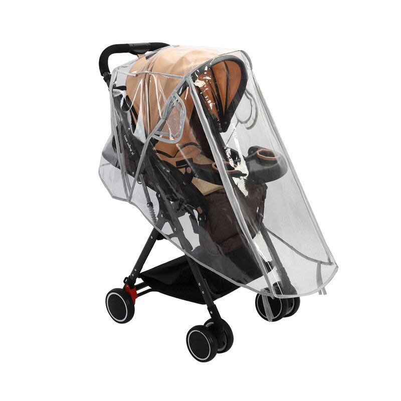 Baby Stroller Rain Cover Wind And Cold Perambulator Raincoat Transparent eva san Car Rain Cover Univers