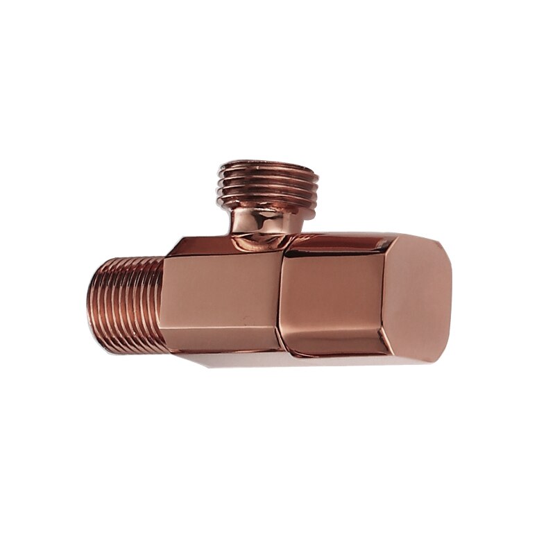 Gold brass angle valve bathroom toilet kitchen Water stop valve cold water valve Faucet installation accessorie