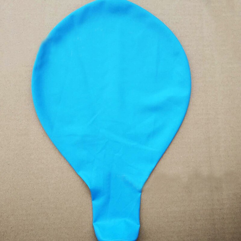 1pcs 36 inch Colorful Big Latex Balloons Helium Inflable Blow Up big Balloon Wedding Birthday Party Large Balloon Decoration: light blue