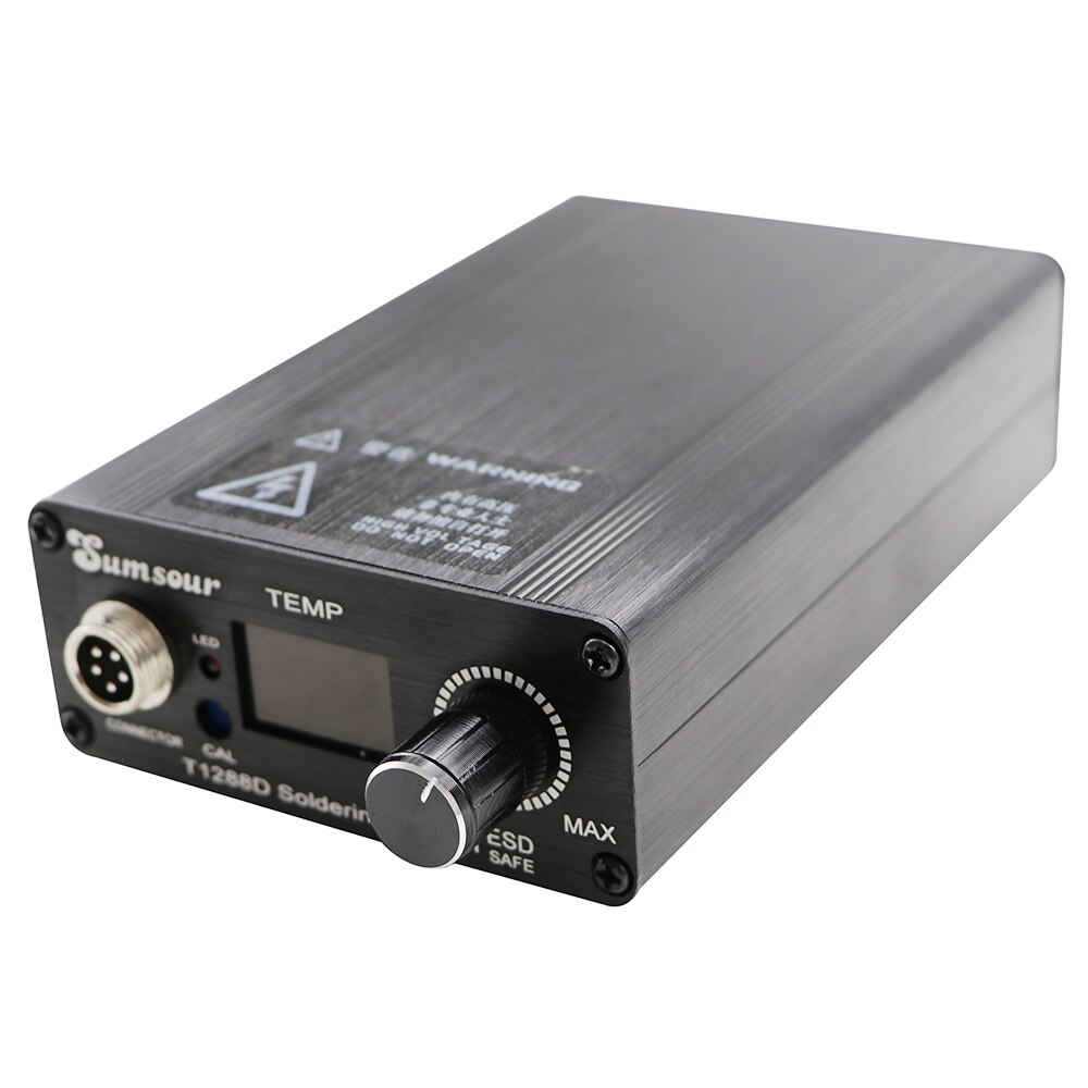 Electric Soldering Iron Digital Adjustable Temperature DIY Portable T12 Rework Solder Station Desoldering Welding Repair Tools