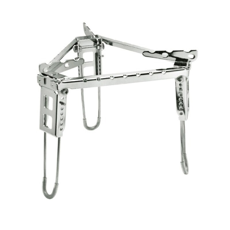 Foldable Triangle Stand Furnace Bracket Gas Stove Heat Resistance Collapsible Burner Stove Stand for Camping Cooking