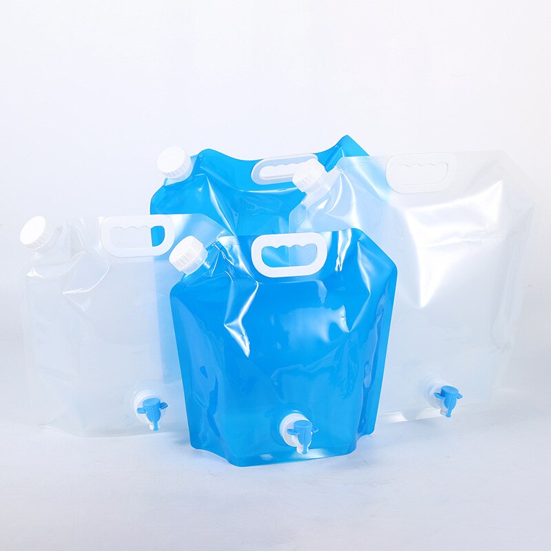 Outdoor Waterzak Opvouwbare Folding Inklapbare Drinken Kamp Koken Water Container Bag Carrier Auto Watertank Opvouwbare Portabl
