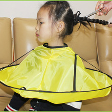 Capa de corte de pelo para niños, delantal de peluquero para salón de estilismo, capa impermeable para corte de pelo, bata de peluquero