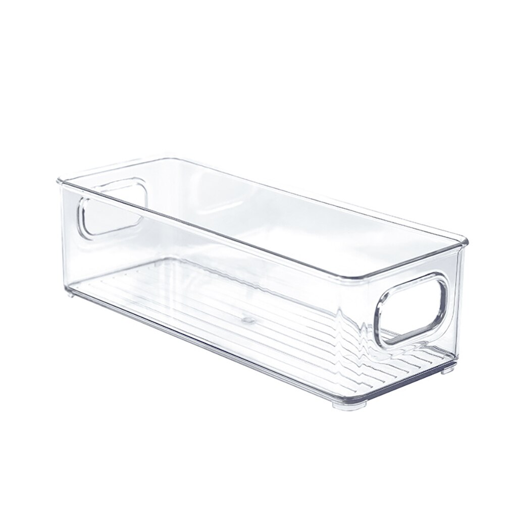 Refrigerator Storage Box Clear Kitchen Cabinet Drawer PET Egg Food Organizer Fruit Fresh-keeping Container Drink Box: 6