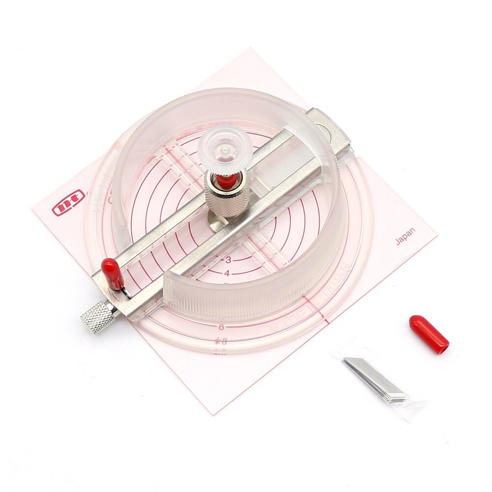 1PC Japan NT Cutter IC-1500P Circle Compass Cutter for Paper Cutting Craft