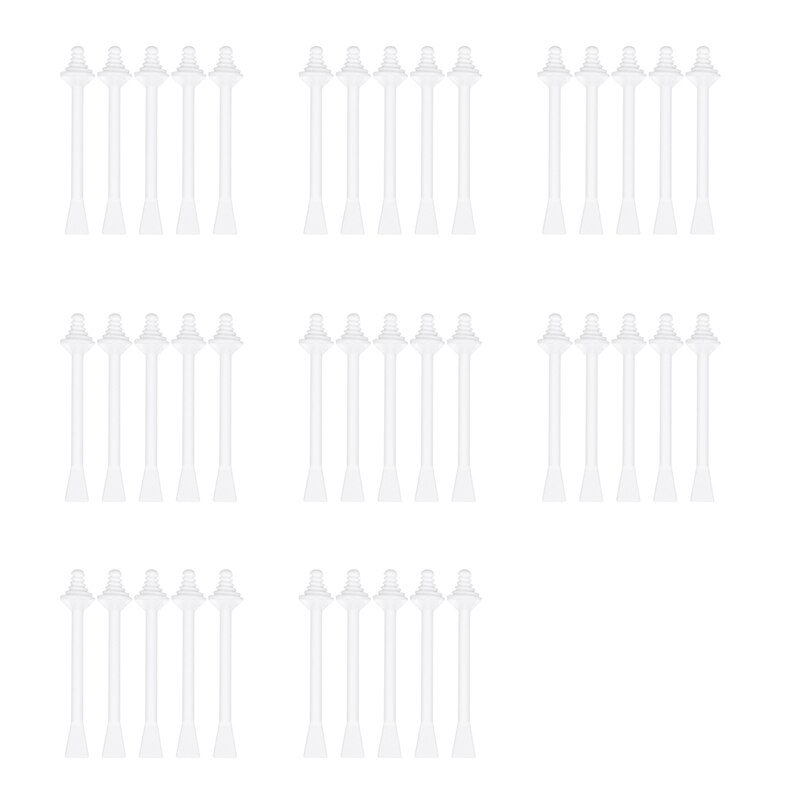 40Pcs Nasal Hair Removal Stick Smear Wax Stick Disposable Hair Removal Rod Nose Ear Trimmer Hair Shaver