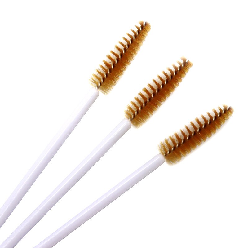 50 Pcs Disposable Eyelash Brushes Mascara Eye Lash Wand Microbrush Brushes for Women Eyelash Extension Makeup Tools: AA101-08