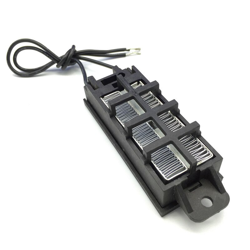 1 Pcs Automatic Thermostat Ptc Heater With Stand Corrugated Strip Small Space Heating 50w 12v (AC/DC) Diy Heating Tools