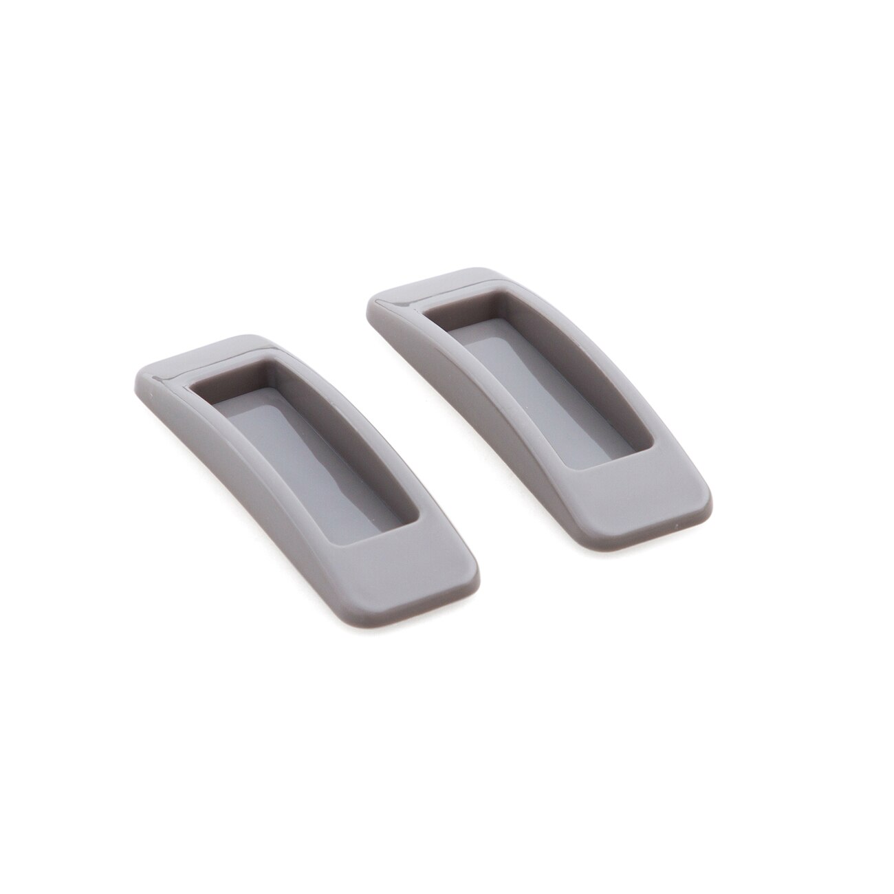 2pcs/lot Sticky Door Handles For Interior Doors Window Cabinet Drawer Wardrobe Self-adhesive Household Door Safety Handle: gray