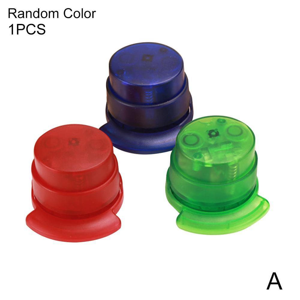 Grapas sin grapas, Mini Unión de papel con grapas, carpeta sin grapas, clip de papel, papelería de oficina y escuela, triangulación de envíos: Transparent random