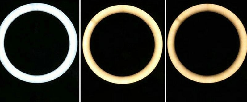 Led ring lys video studie foto selfie fyld lys m/skrivebord stativ stand & telefon montering f/portræt produkt kamera live casting