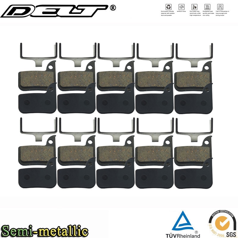 10 Pair Bicycle Disc Brake Pads For SRAM AVID Rival 22 S700 Red 22 B1 Force 22 CX1 Parts Semi-Metal MTB E-BIKE Accessories