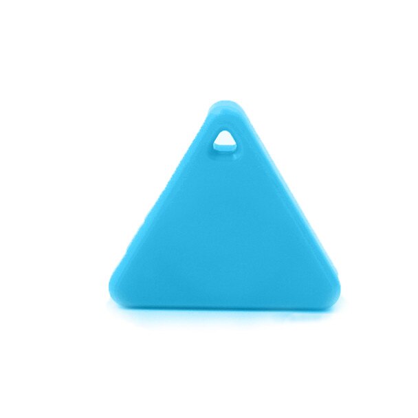 Mini Anti-perte d'alarme portefeuille Keyfinder Bluetooth intelligent Mini étiquette Tracker animal de compagnie enfant portefeuille clé trouveur Gps localisateur alarme trouveur: Bleu