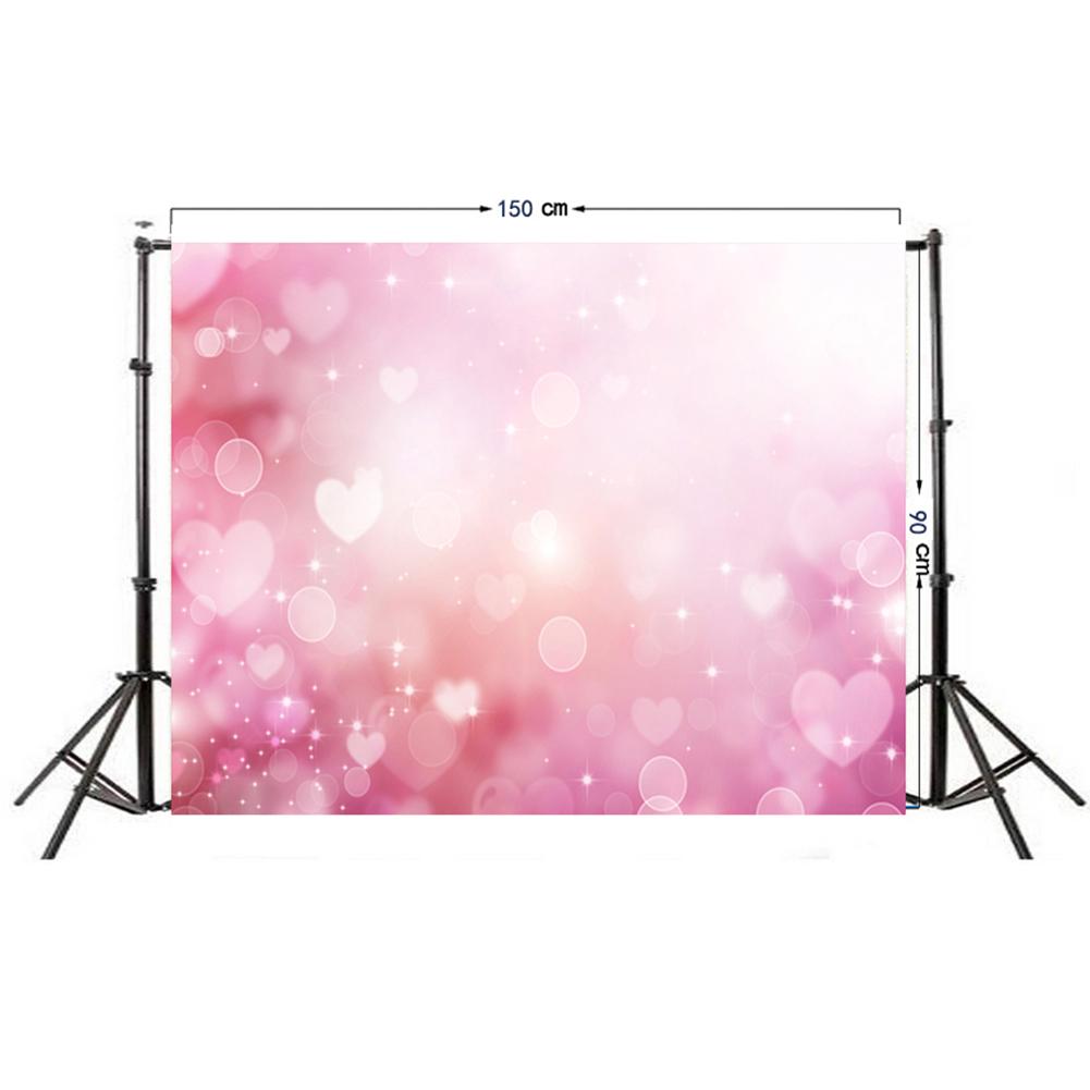 Glad valentines baggrund ikke-afskallet væg bordkunst stof studiefotografi rekvisitter hjemmefest dekorativt tilbehør