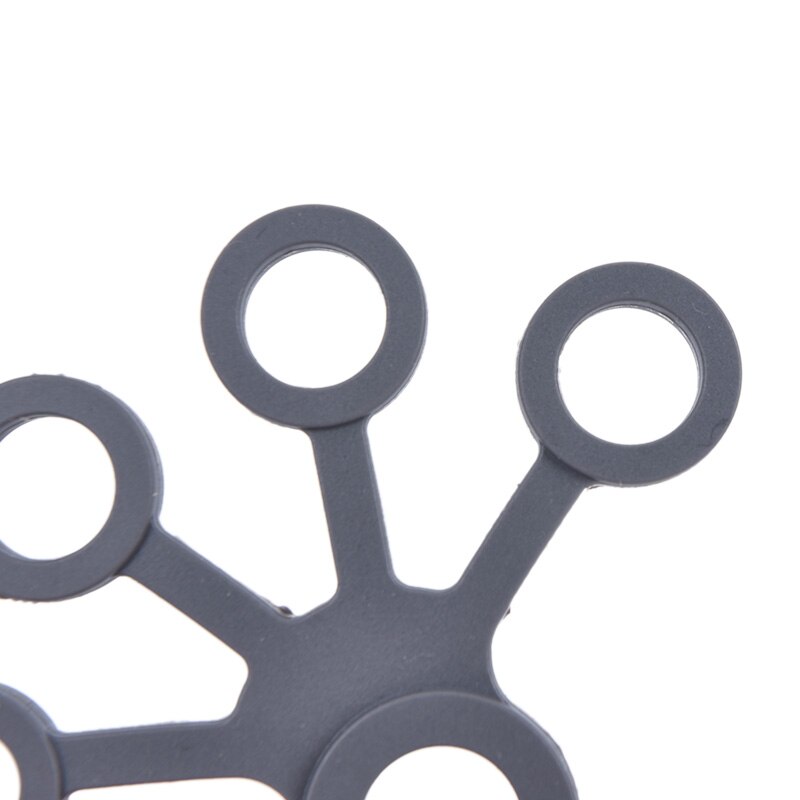 Finger Hand Grip Silicone Ring Gripper Strengthener Exerciser Trainer Resistance Band Fitness Expander Stretcher 3 Levels