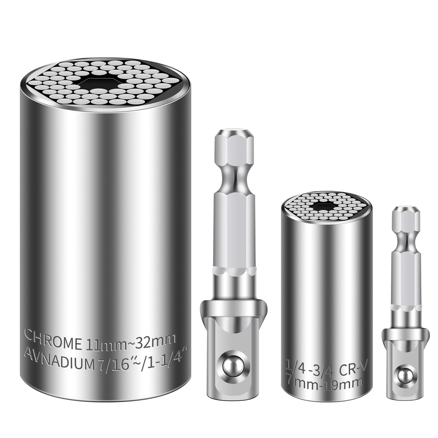 Module Socket Universal Universal Socket Set (11-32mm 7-19mm) Super Socket... – Grandado