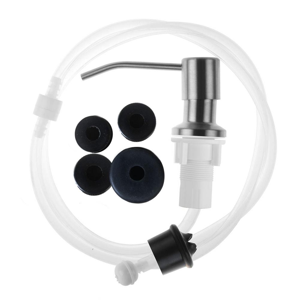 47 Inch Sink Soap Dispenser With Extension Tube Kit Bottle Replacement For Kitchen Sink Metal Under Deck Counter In Sink Mounted