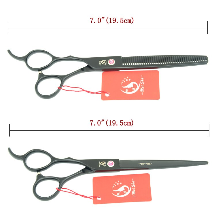 8 Inch Professional Left Handed Dog Grooming Scissors Gold Straight ...