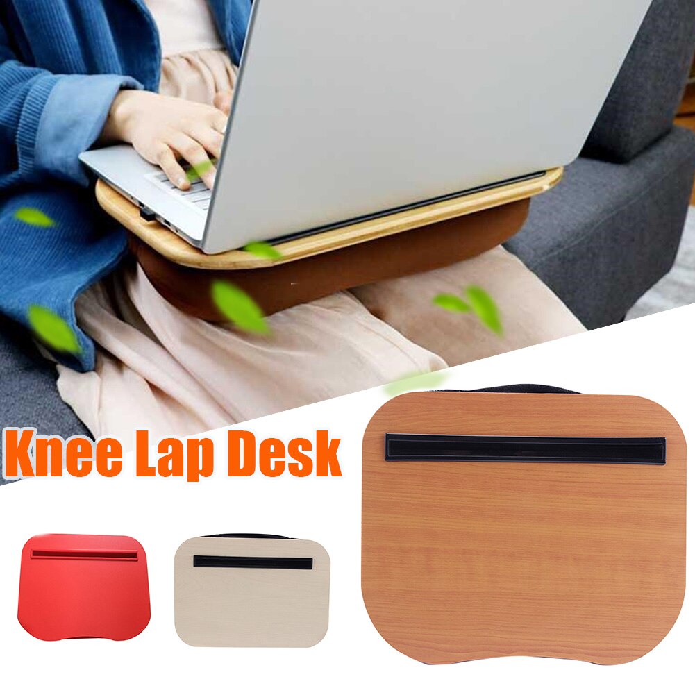 Pillow Stand Multipurpose Knee Portable Lap Desk Travel Writing Reading For PC Tablet Mini Phone Holder With Handle Home Office