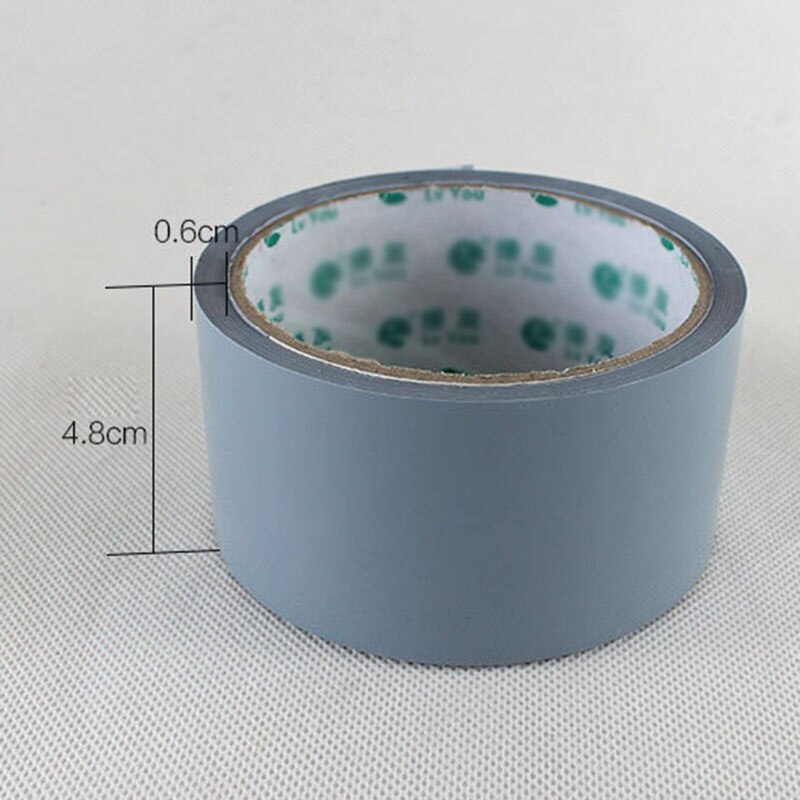 Sealing Tape Silver Gray BOPP Tapes 6cm/4.8cm/1.2cm Plastic Packaging Tape High Viscosity Tape Logistics Supplies