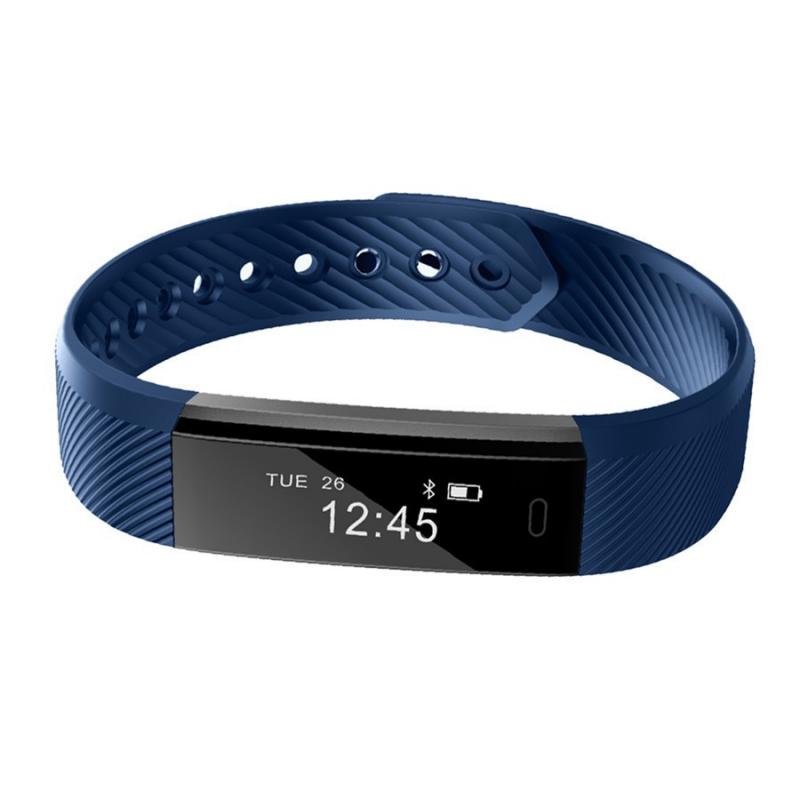 Pulsera inteligente ID115, reloj deportivo con Bluetooth para Android e IOS, podómetro funcional para exteriores