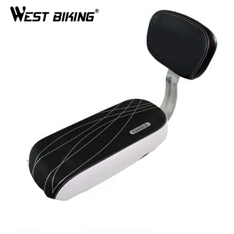 WEST BIKING Bicycle Rear Tail Saddles Seats Soft Adult Backrest Cycling Cushion Back Support Bike Road Seat Cycle Rear Backrest
